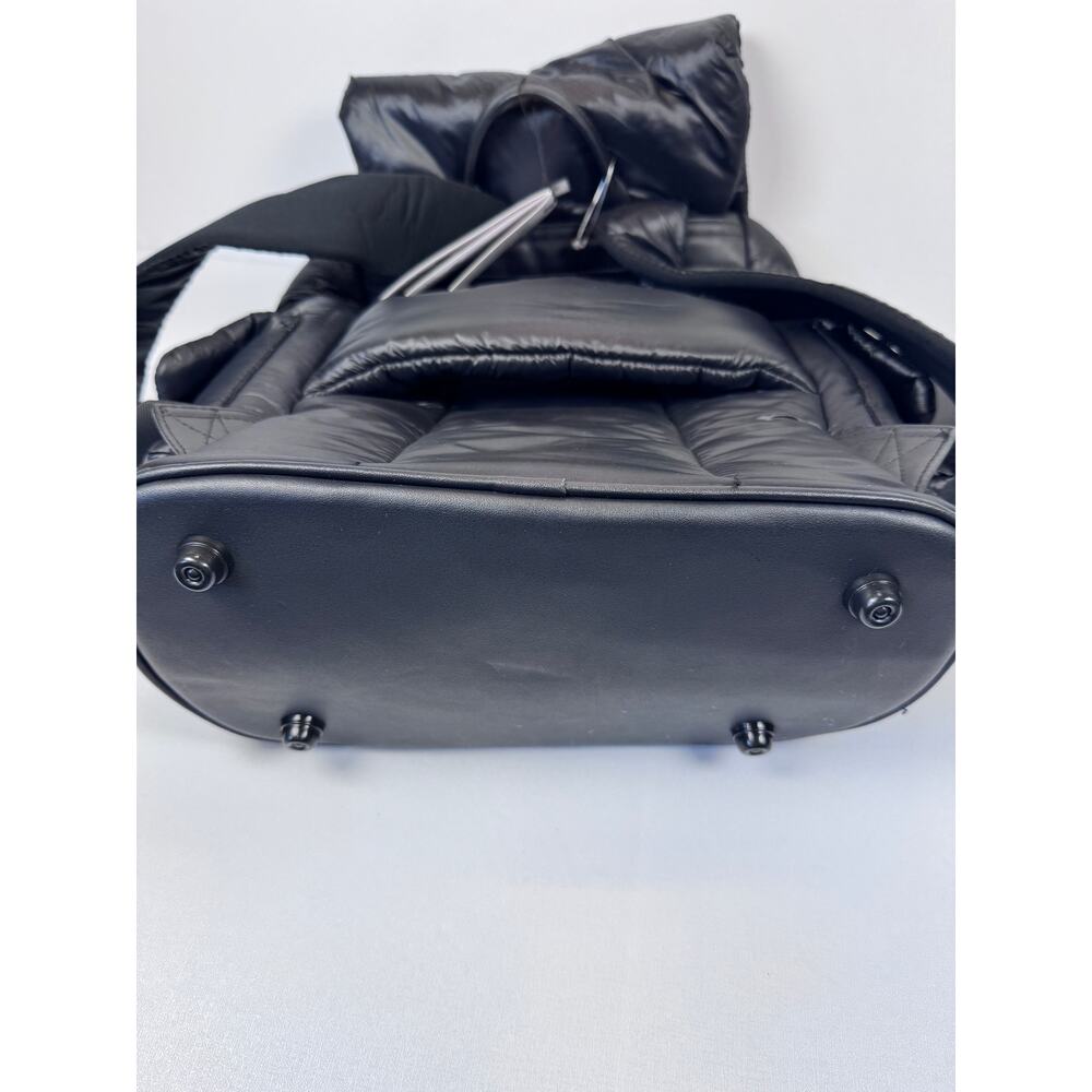 Joan & David 18 Puffer Backpack Black Nylon Work School Bag unisex NWT - Picture 9 of 12